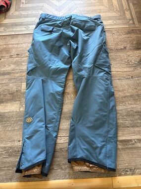 686 Men's Teal Cargo Snow Pants
